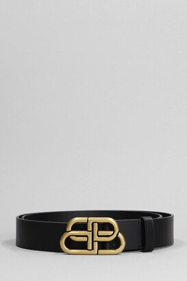 Belts In Black Leather-AC