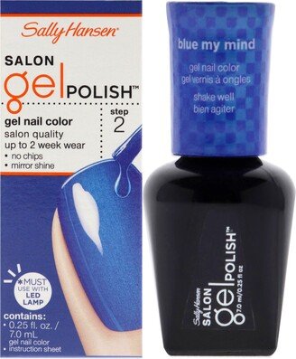 Salon Gel Polish - 266 Blue My Mind by for Women - 0.25 oz Nail Polish