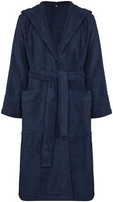 Hooded Organic Cotton Dressing Gown