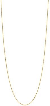 14K Yellow Gold Solid Wheat Chain Necklace, 20 - 100% Exclusive