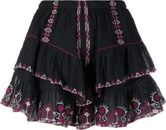 MARANT ÉTOILE Jocadia embroidered mini skorts