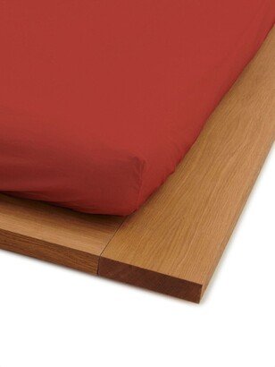 Percale fitted sheet (180x200x30cm)