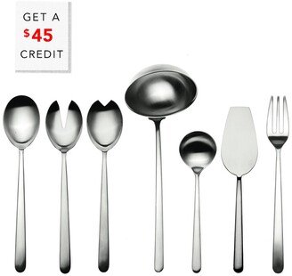 Full Serving 7Pc Set With $45 Credit-AA