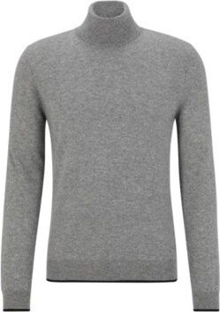 Regular-fit sweater in Italian cashmere