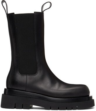 Black 'The Lug' Chelsea Boots