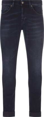 George Skinny Fit Jeans In Dark Blue