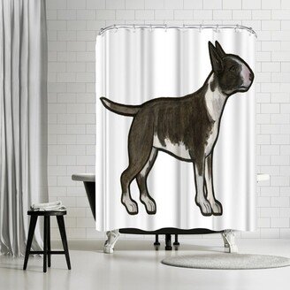 71 x 74 Shower Curtain, English Bulldog by Sally Pattrick