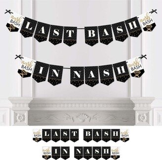 Big Dot Of Happiness Nash Bash - Nashville Bachelorette Bunting Banner - Party DecorLast Bash in Nash