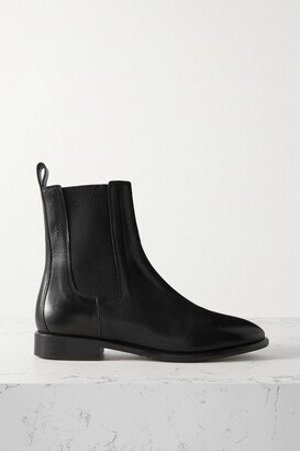 Galna Leather Chelsea Boot - Black