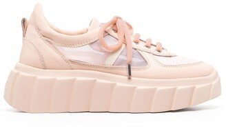 Blondie Grid platform sneakers