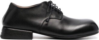 Lace-Up Leather Oxfords-AA