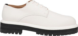 Lace-up Shoes Ivory
