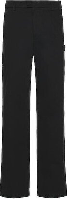 Baggy Chino Work Pant in Black