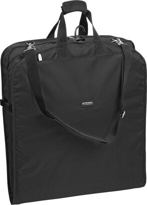 45 Premium Extra Capacity Travel Garment Bag with Shoulder Strap and Pockets