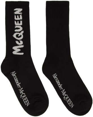 Black Graffiti Socks