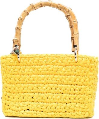 CHICA Meteora straw handbag