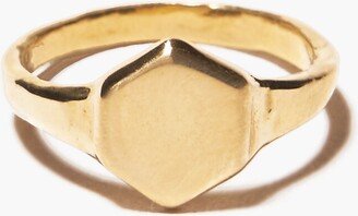 Odette Hex Signet Ring