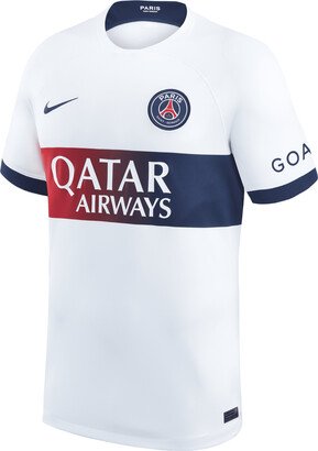 Presnel Kimpembe Paris Saint-Germain 2023/24 Stadium Away Men's Dri-FIT Soccer Jersey in White