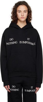 Praying SSENSE Exclusive Black Do It Hoodie