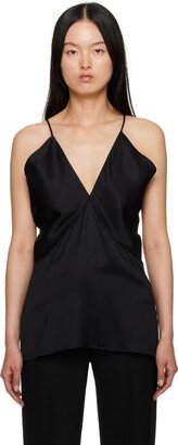 Black Draped Camisole