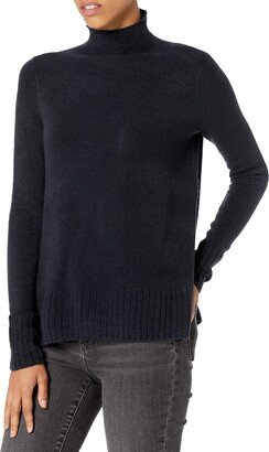 Women's Mid-Gauge Stretch Funnel Neck Sweater