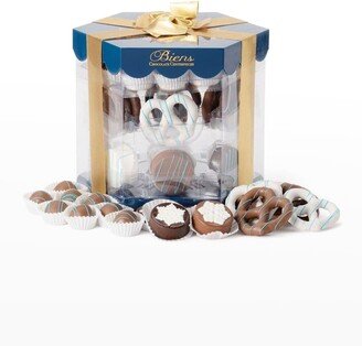 Biens Chocolate Centerpiece Happy Holidays Selection Box