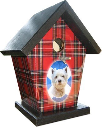 Scottish West Highland Terrier Birdhouse