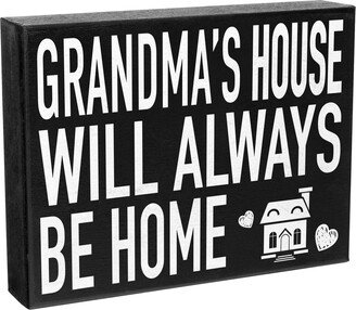 Grandma Gift, Gifts For Grandma, Grandma's House Will Always Be Home Sign, Mothers Day Gifts, Birthday, New