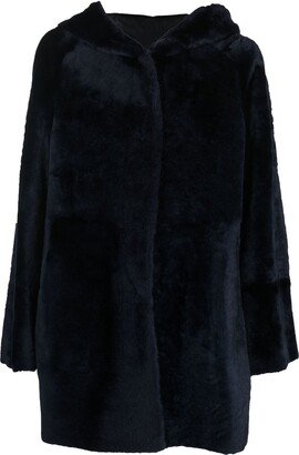 Reversible Shearling Coat-AG