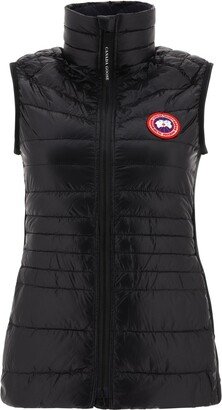 Logo Patch High-Neck Gilet-AA