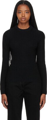 Black Crewneck Sweater-AC