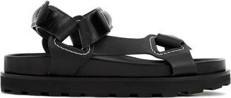 Crossover Strap Detailed Sandals