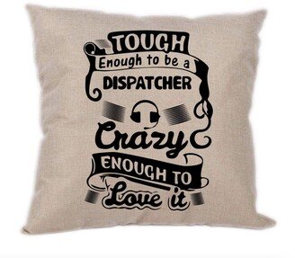 Heart 911 Dispatcher Throw Pillow, Definition Of A Dispatcher, Personalized Gift, Home Throw Pillow, Gift For