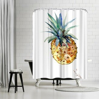 71 x 74 Shower Curtain, Pineapple Suren 3 by Suren Nersisyan