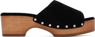 Black Mara Clog Slides