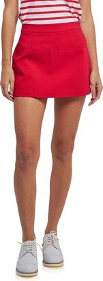 Cotton Blend Skort