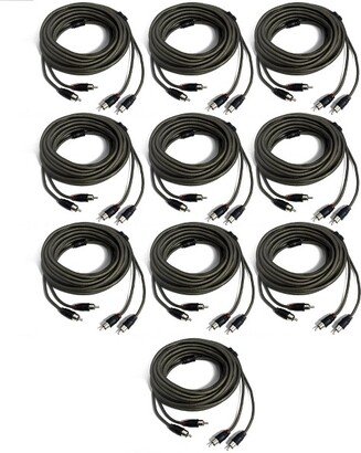 Wet Sounds 10 Case Pack of WW-RCA5M 2CH Wet Wire 5 Meter RCA Cable