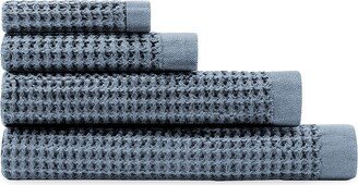 Onsen Complete Waffle Towel 4-Piece Set
