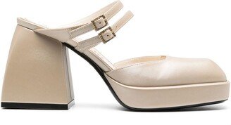 Bulla Smith side-buckle 90mm mules