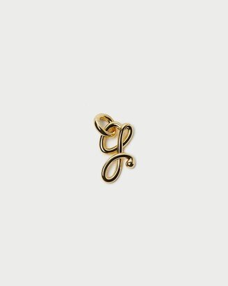 Small Gold Letter G Charm