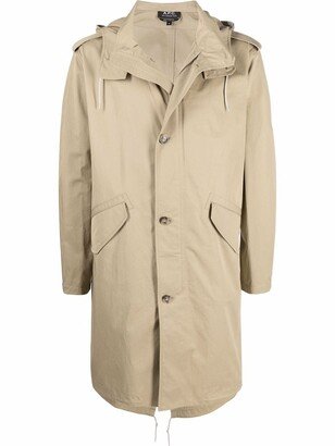 Hooded Parka Coat-AF