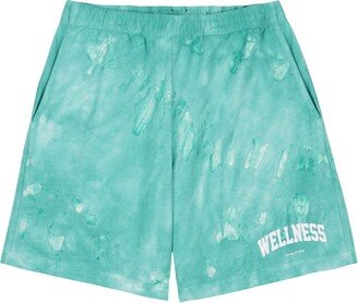 Wellness tie-dye shorts