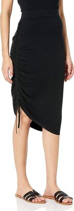 Women's Multi Assymetric Rouched Skirt