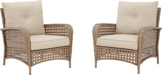 Braylee Lounge Chair w/Cushion, Set of 2