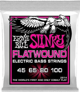 Ernie Ball P02814 Super Slinky Flatwound Bass Strings