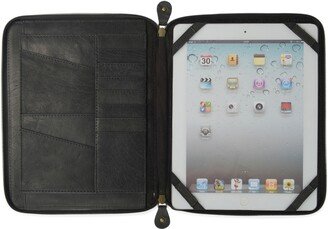 Vida Vida Classic Black Leather Ipad Organiser