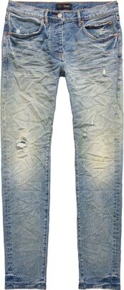Logo-Patch Skinny Jeans-AT