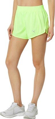 Run Favorite Velocity 3 Shorts (Fast Yellow) Women's Shorts