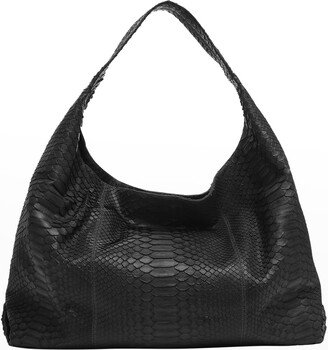 ADRIANA CASTRO Meissa Python Hobo Bag