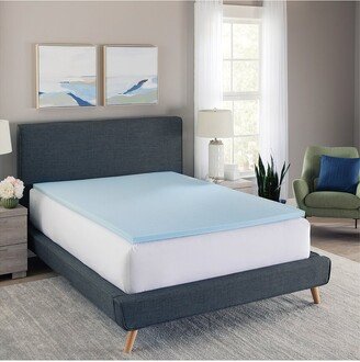 Geopedic 1.5In Gel-Infused Memory Foam Mattress Topper